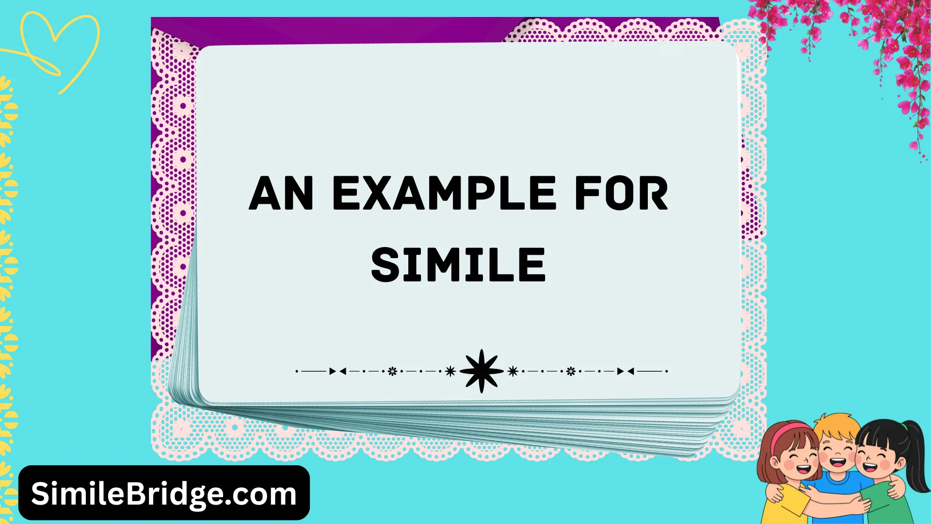 an example for simile