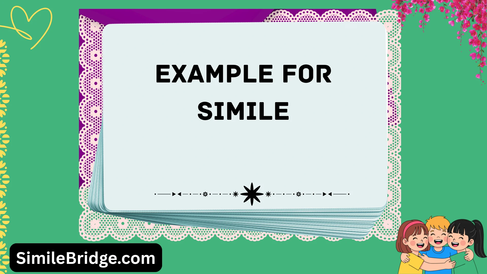 example for simile