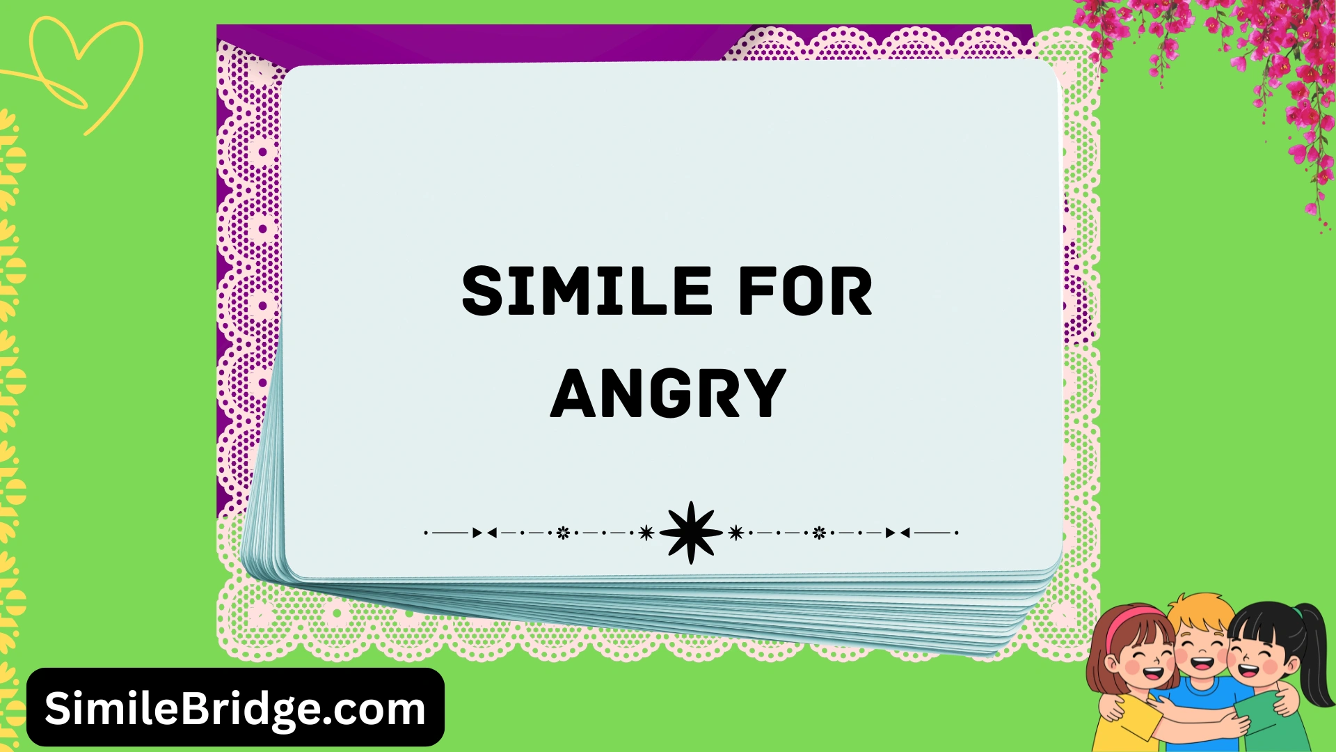 simile for angry