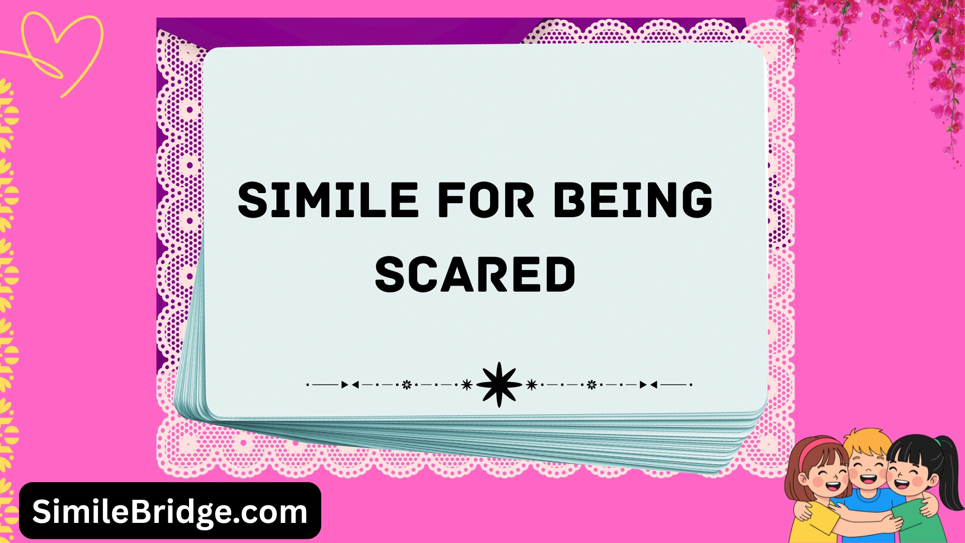simile for being scared