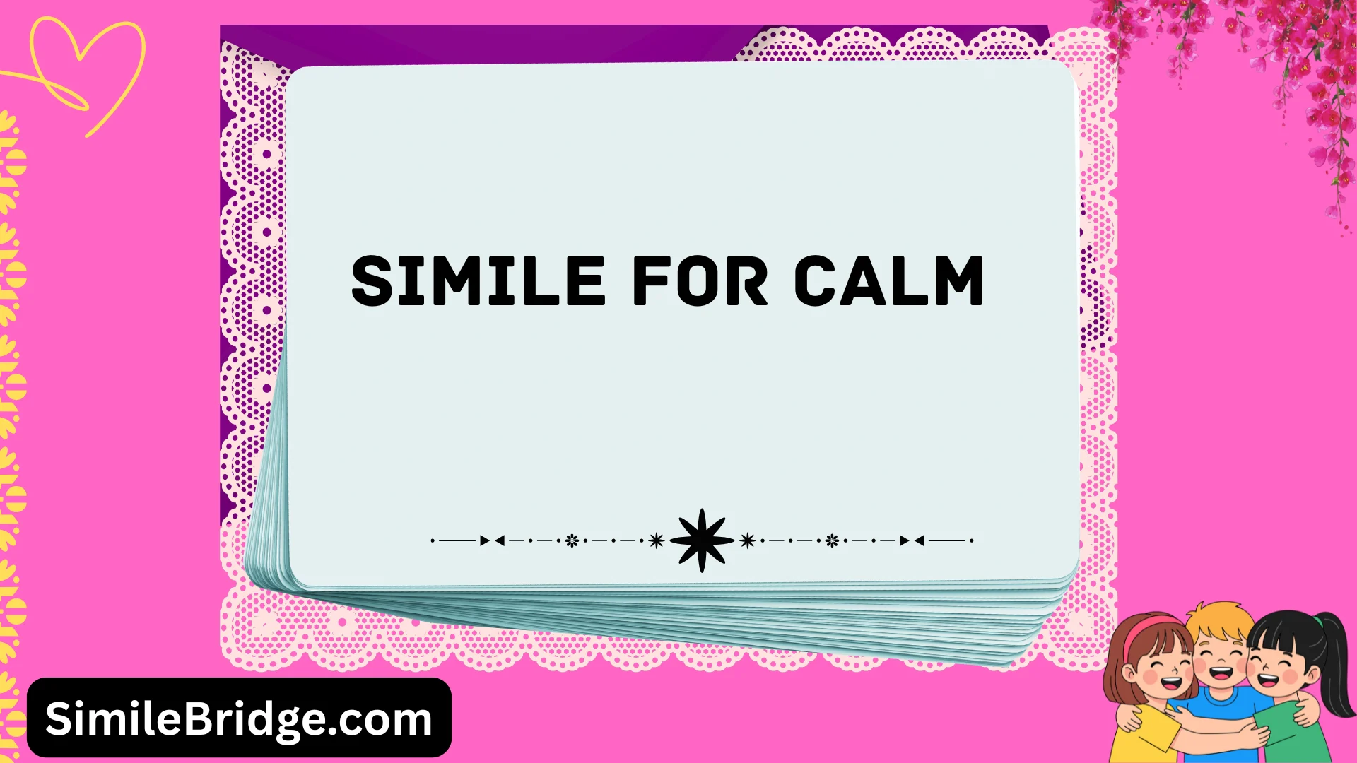 simile for calm