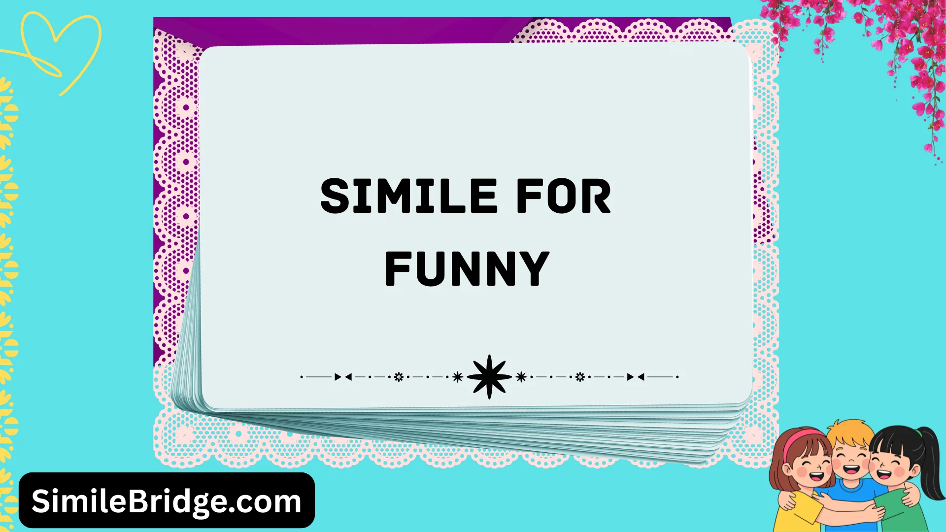 simile for funny