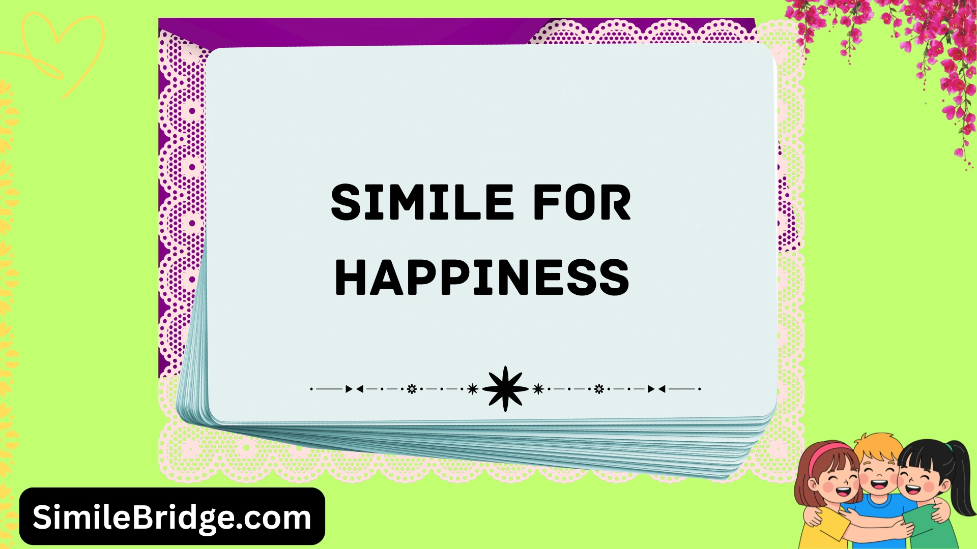 simile for happiness