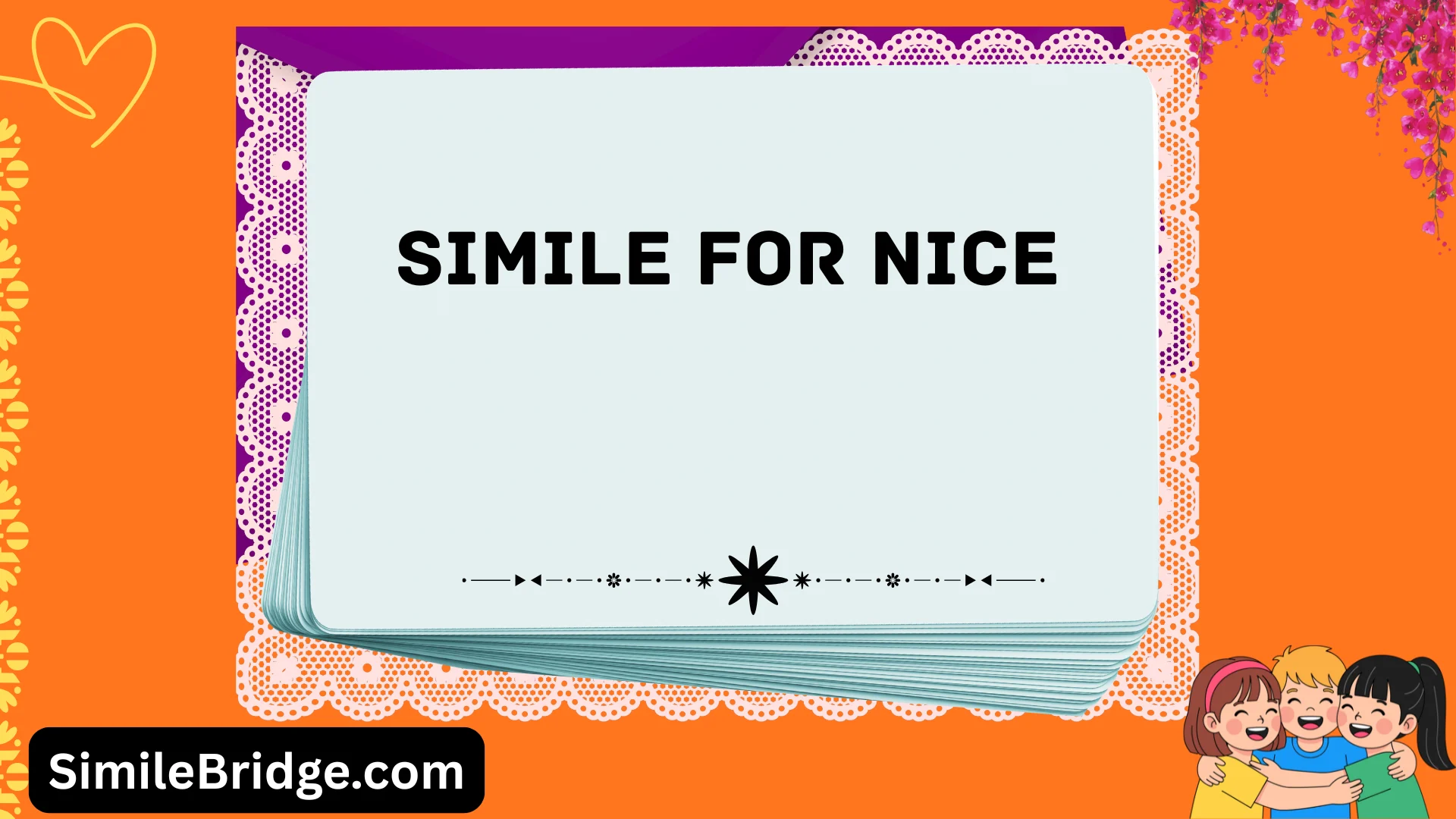 simile for nice