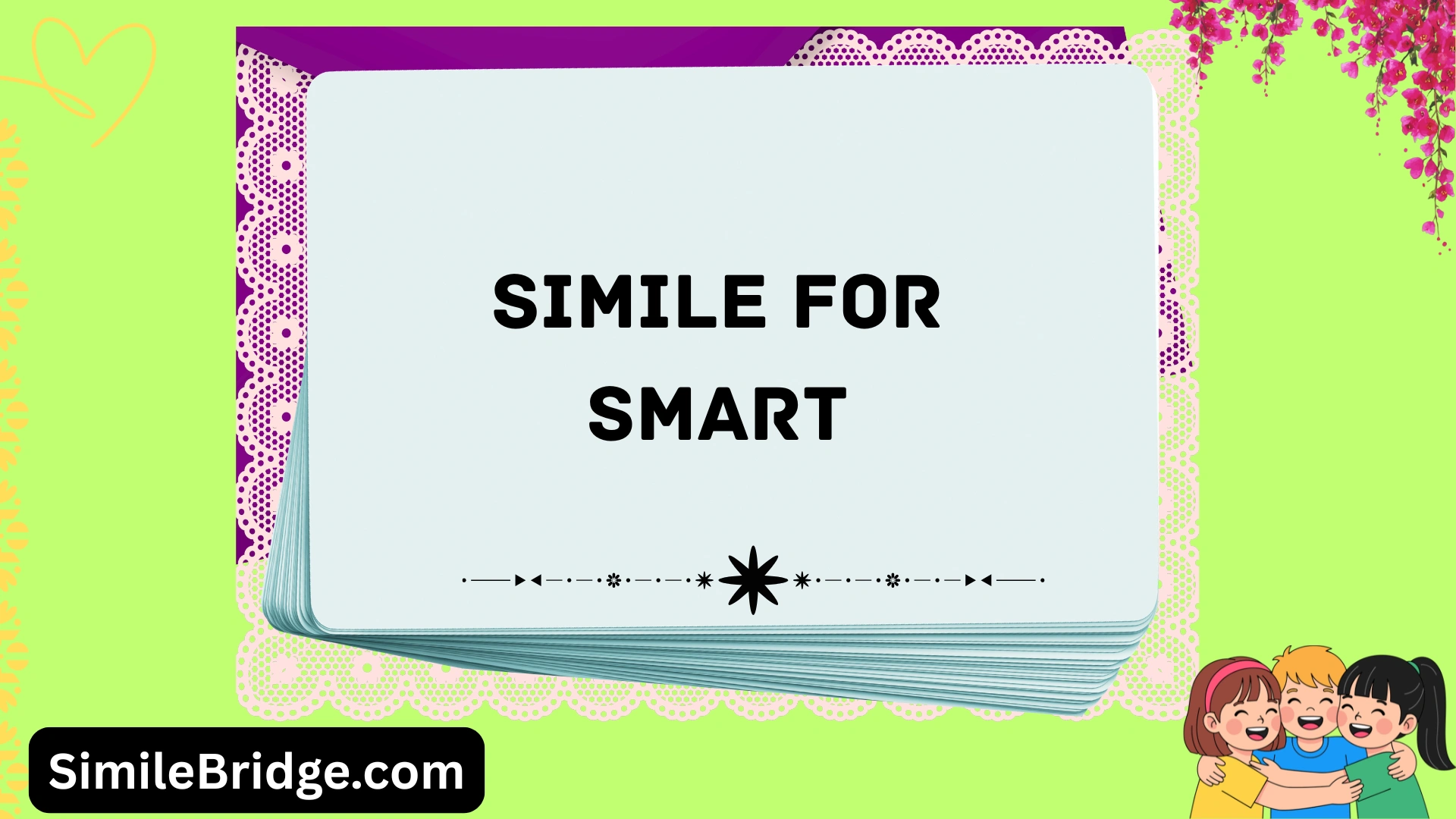simile for smart