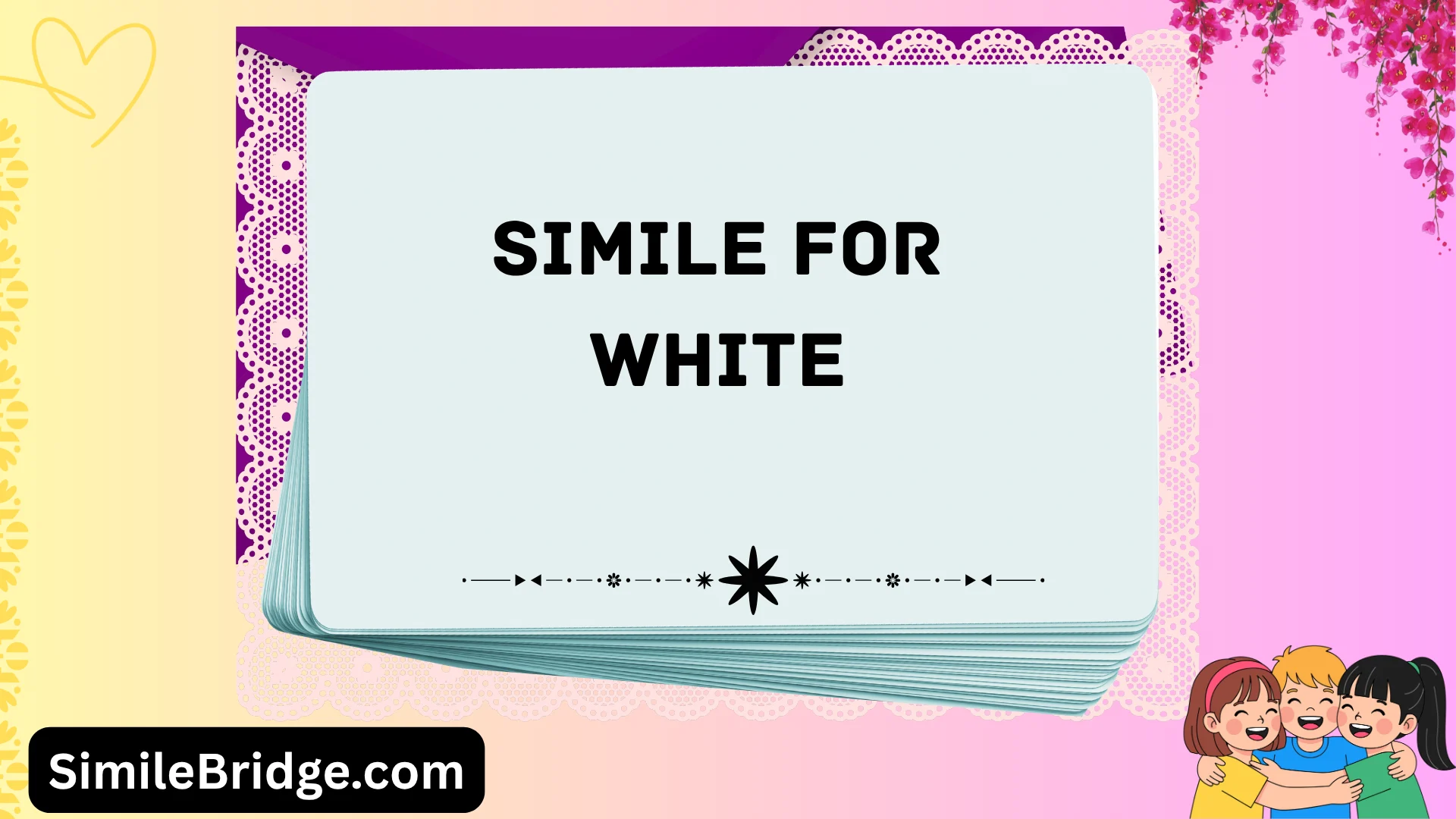 simile for white