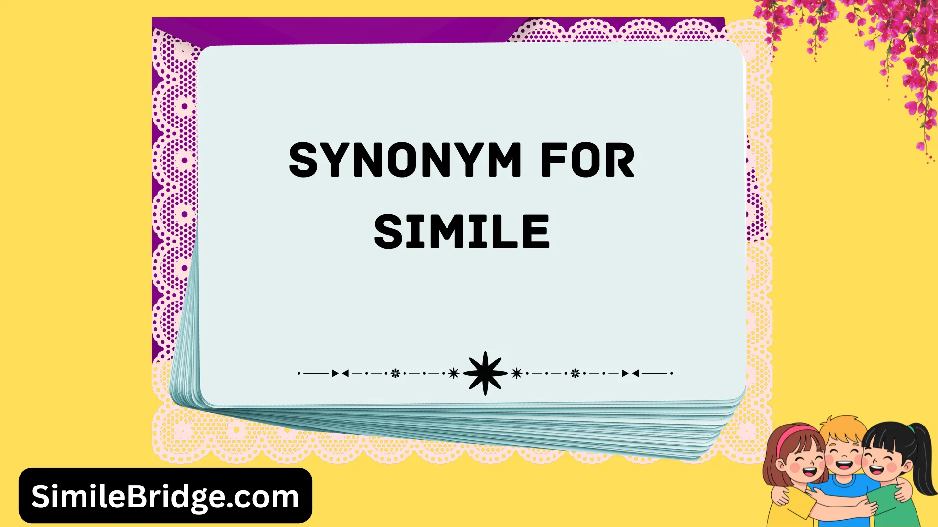 synonym for simile