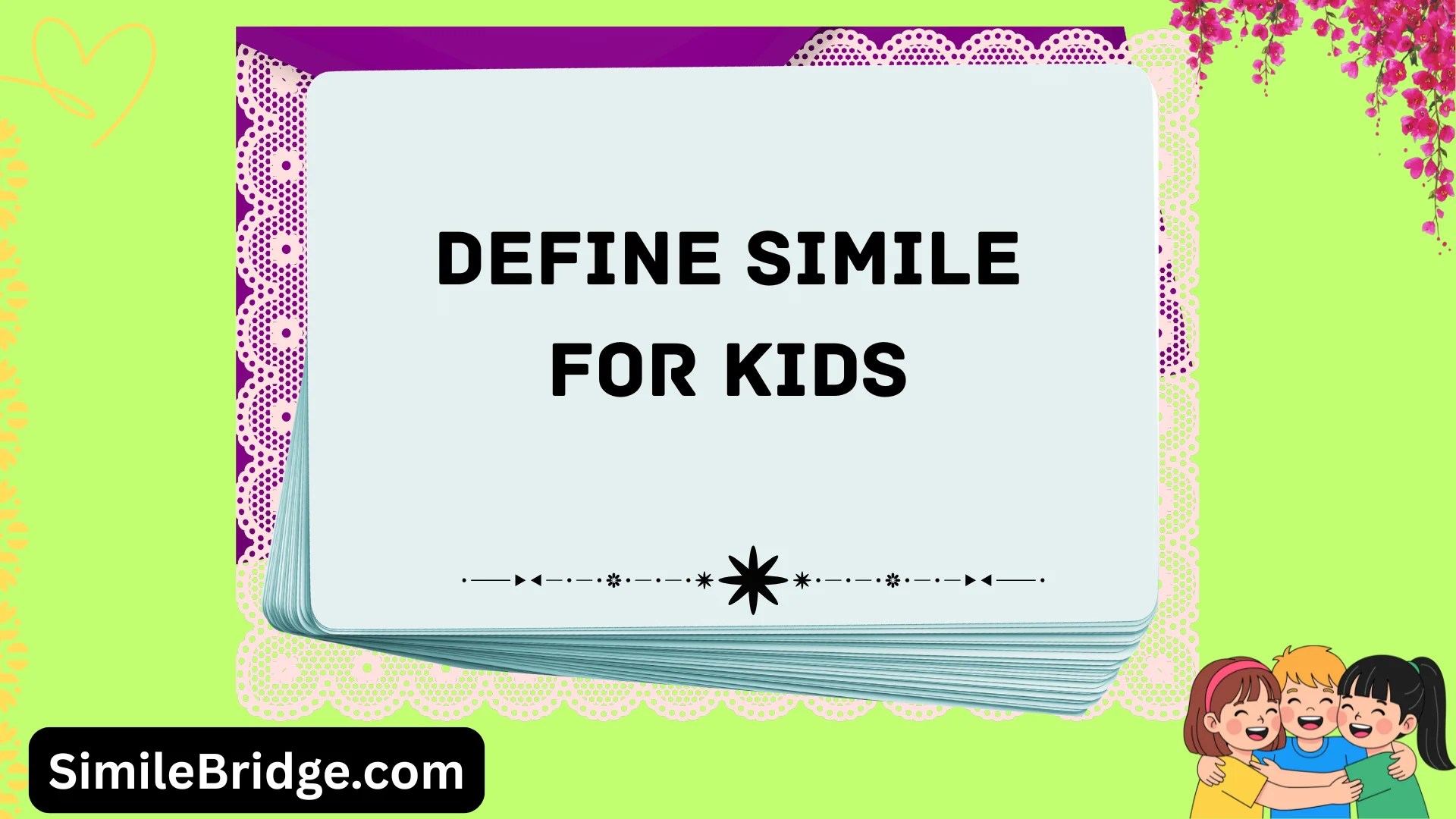 define simile for kids