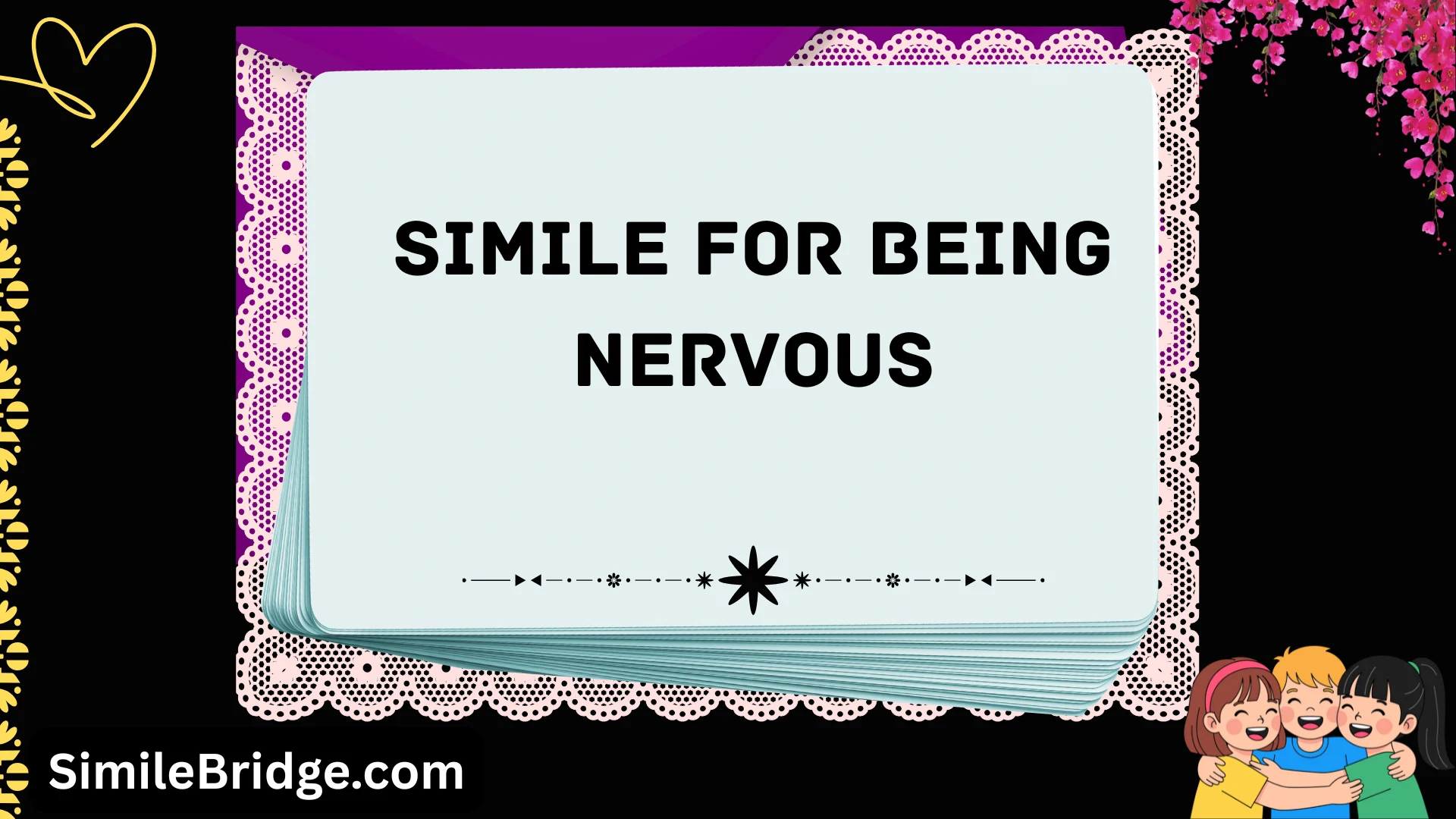 simile for being nervous