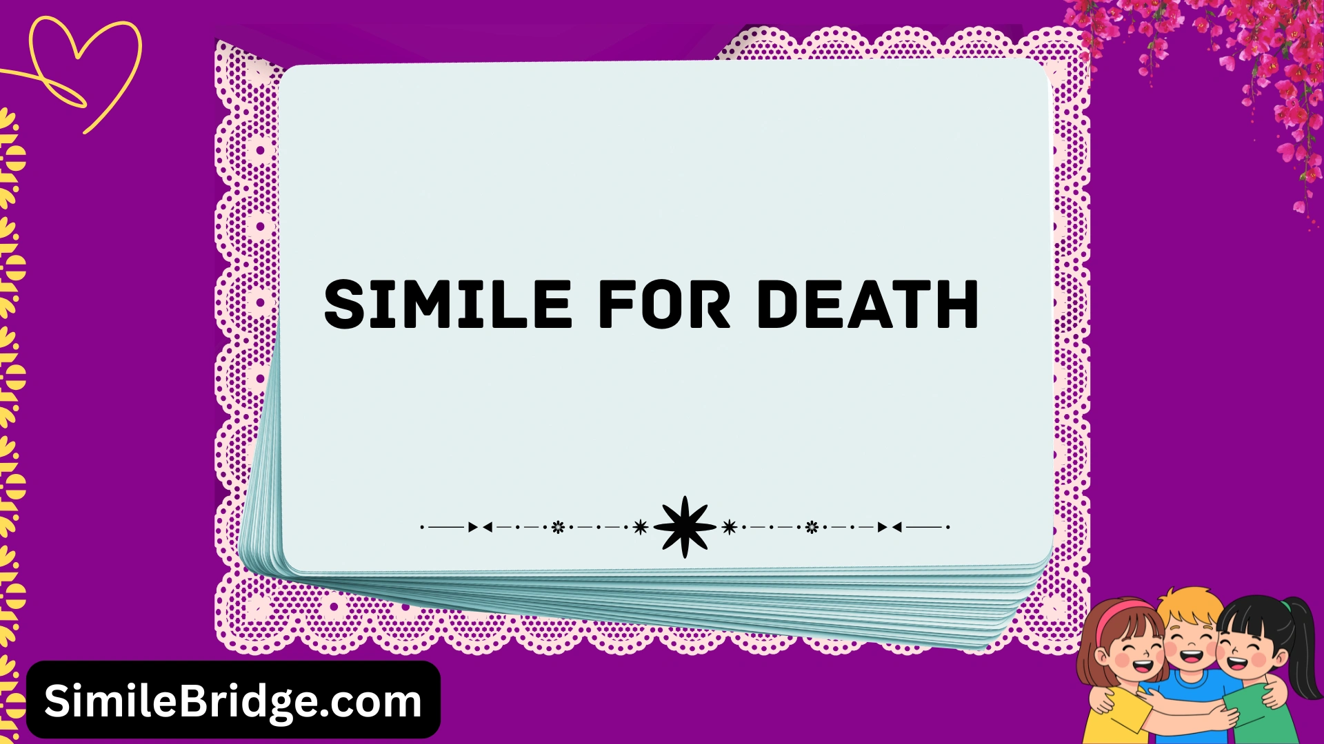 simile for death