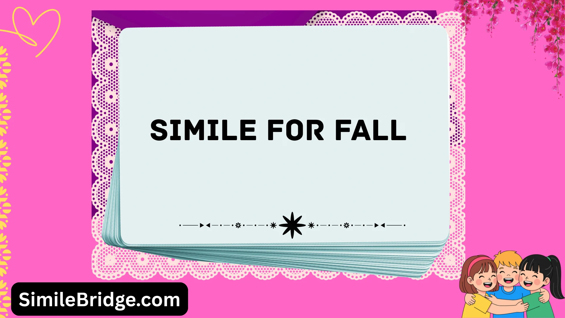 simile for fall