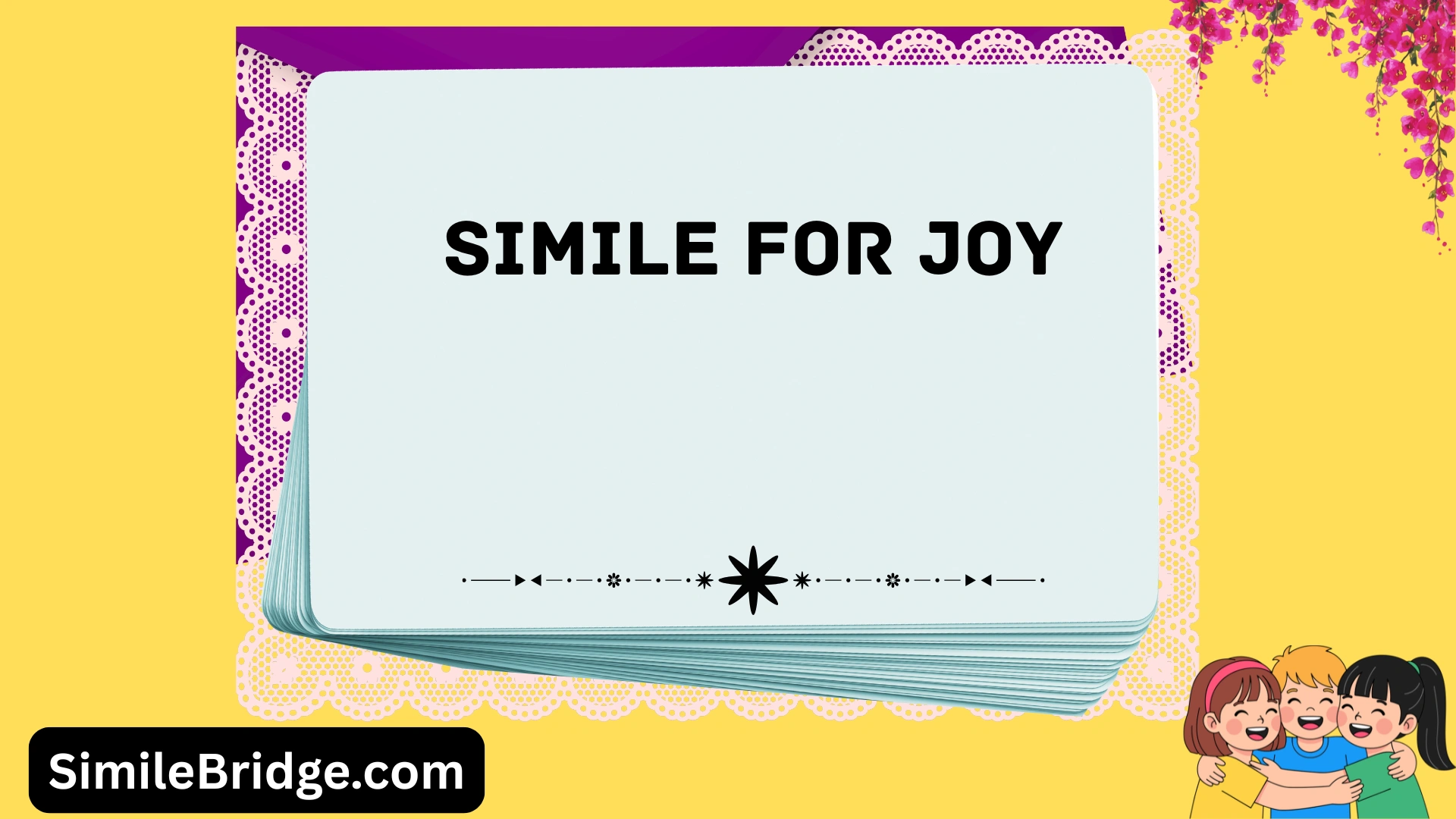simile for joy