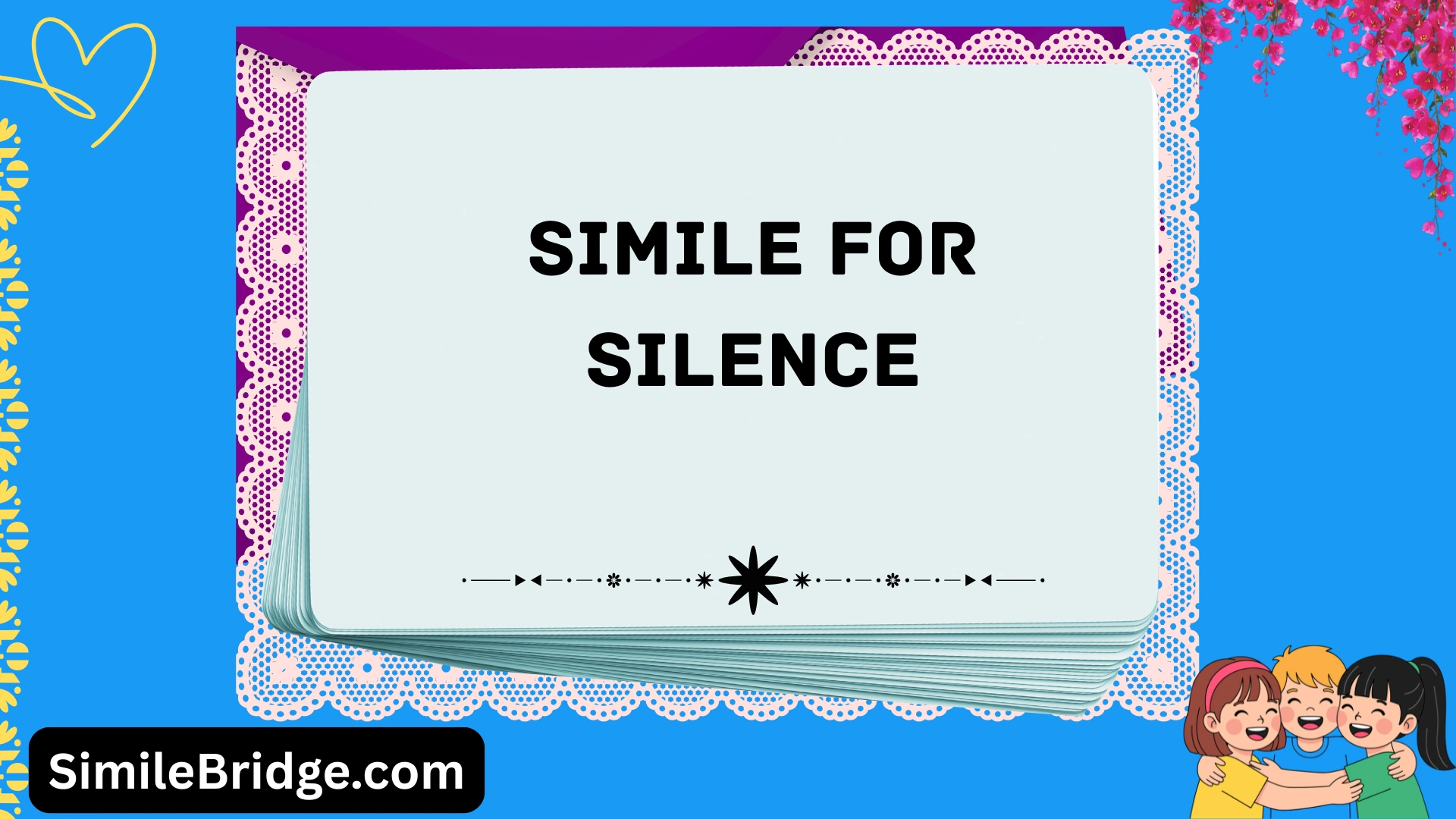 simile for silence