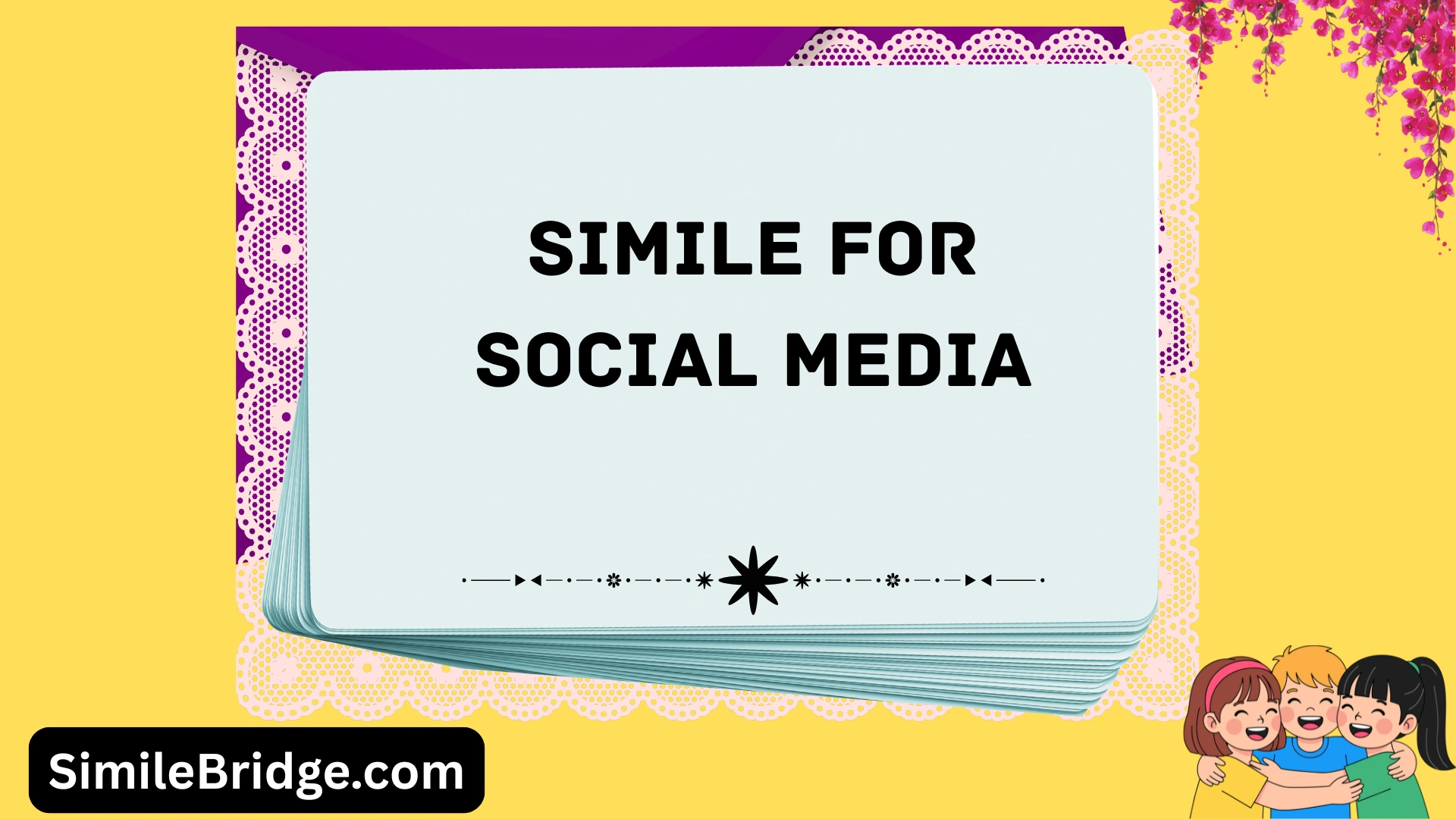 simile for social media