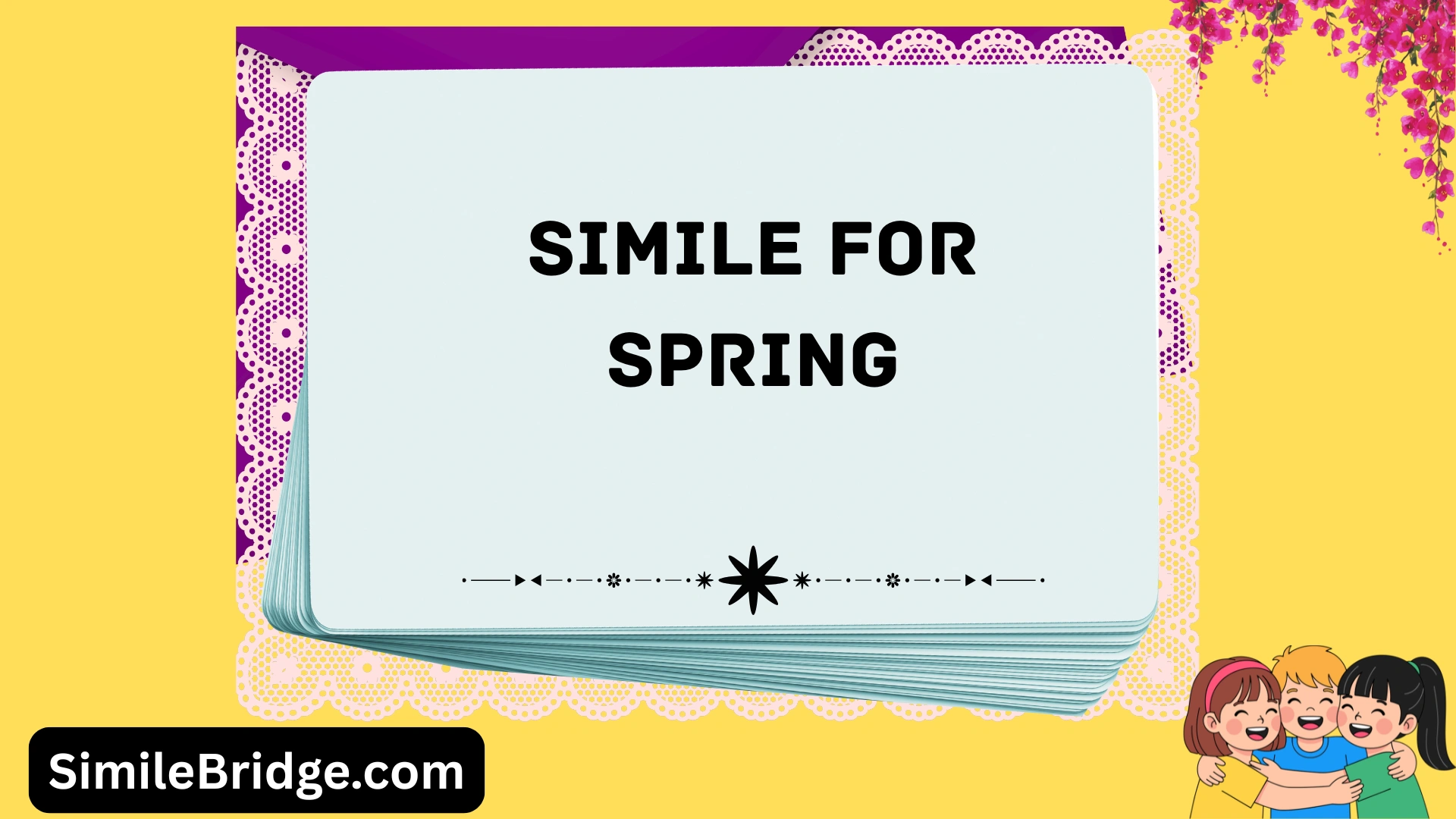 simile for spring