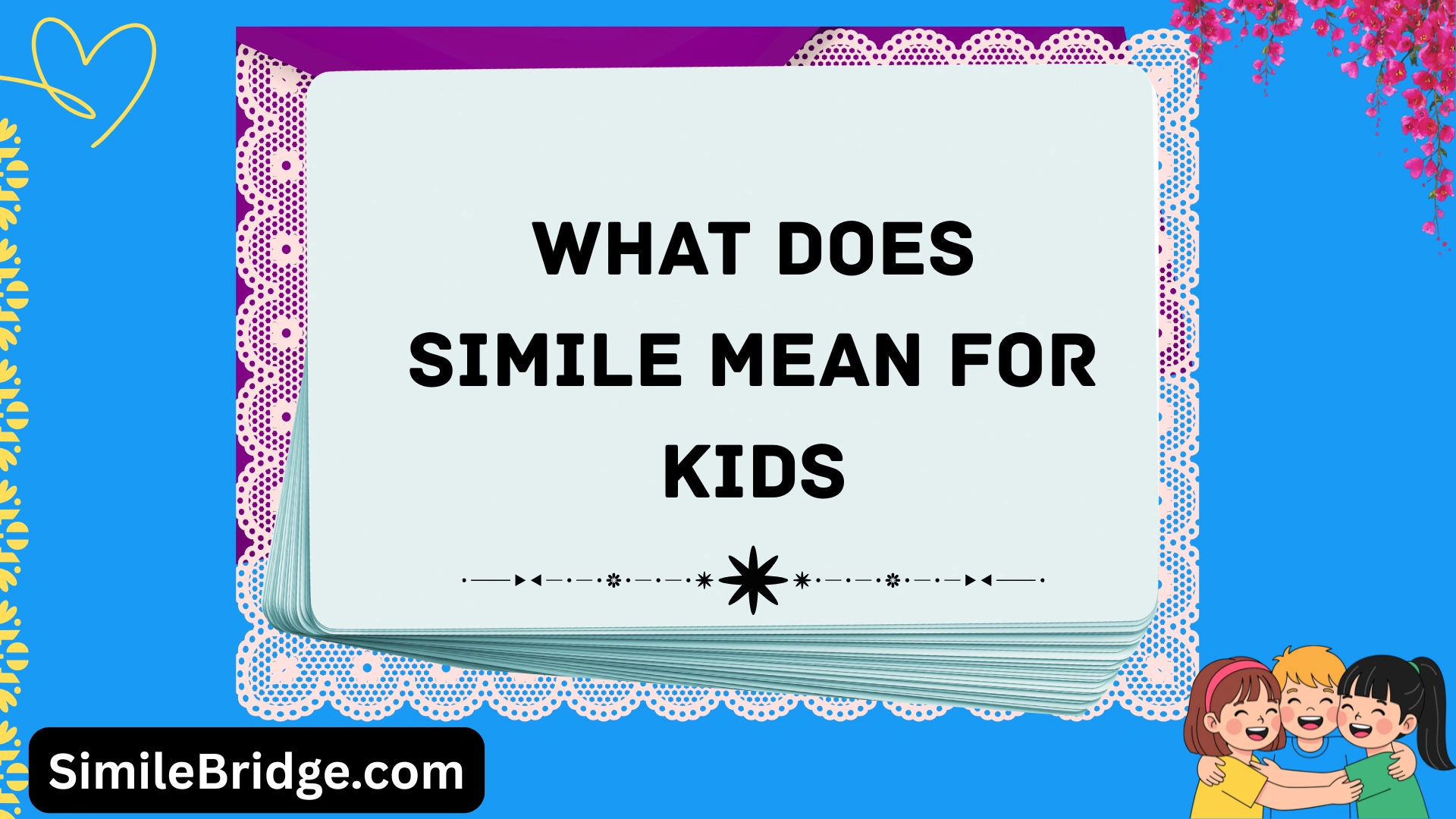 what does simile mean for kids